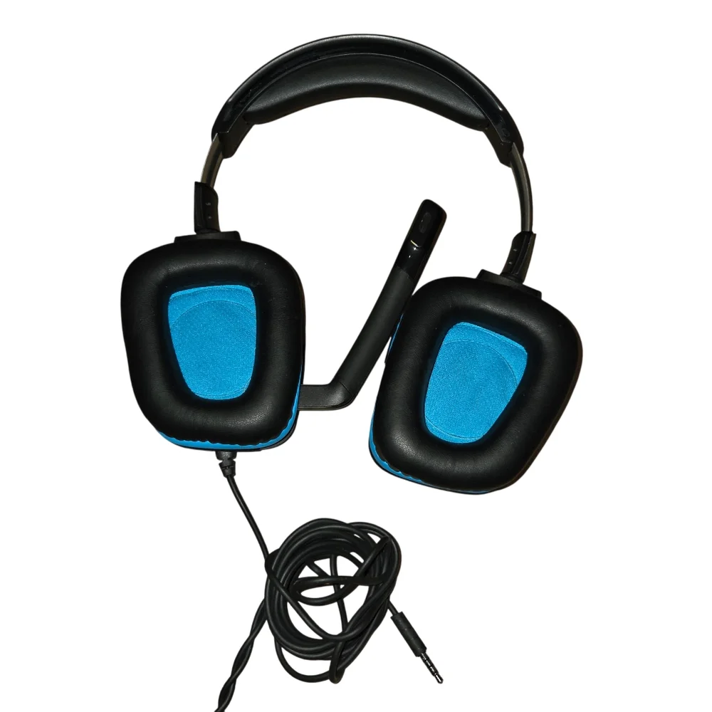 Logitech G432 Wired Gaming Headset, 7.1 Surround Sound, DTS Headphone W/O Box